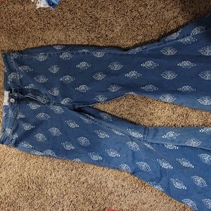 Free people flared jeans size 28×34